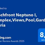 Beachfront Neptuno I, Complex,Views,Pool,Garden, Elviria